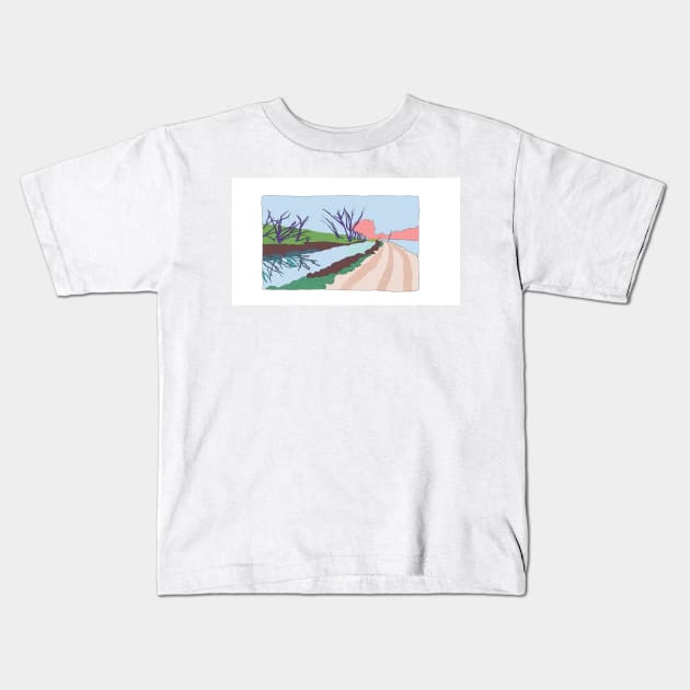 The River Kids T-Shirt by GavinMorris